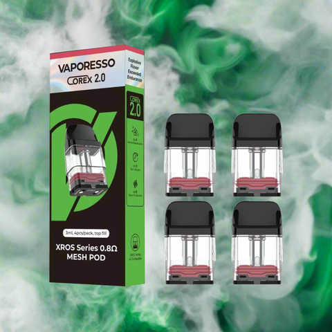 XROS Corex 2.0 Replacement Pods 3mL (4 Pack)