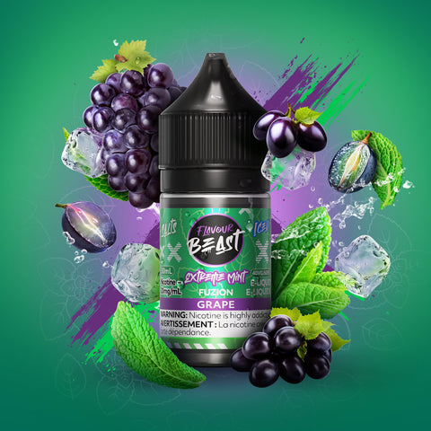 Extreme Mint Fuzion Grape Iced Salt