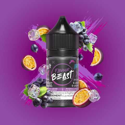 Groovy Grape Passionfruit Iced Salt