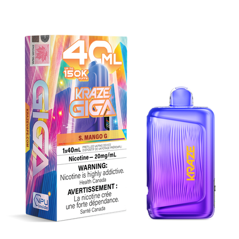 Kraze GIGA 40mL Disposable Vape